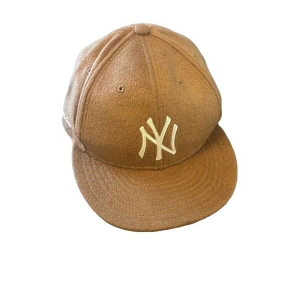 Aime Leon Dore (7 1/2) Ald New Era Moleskin Yankees Hat Camel Size OS - Picture 2 of 4